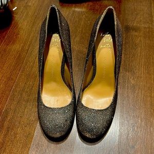 Banana Republic sparkle heels size 8